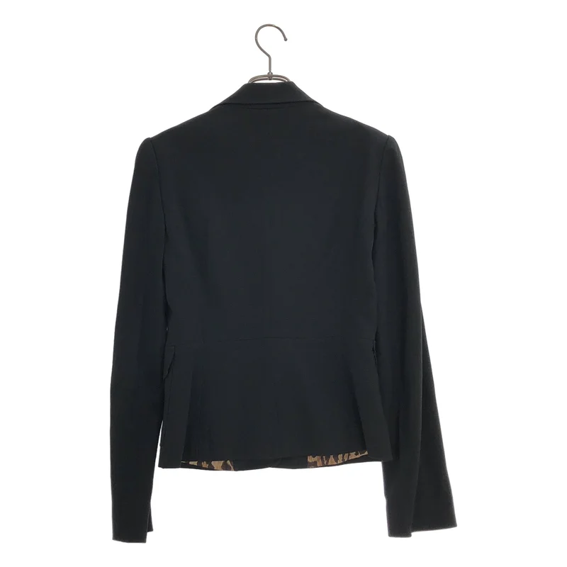 DOLCE＆GABBANA / ドルチェ＆ガッバーナ | セットアップ / レオパード裏地 ジャケット パンツ | 38 | レディース