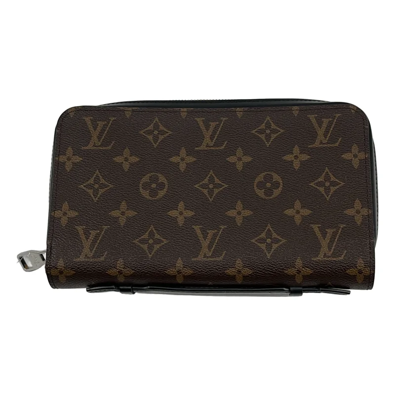 Louis Vuitton / ルイヴィトン | モノグラム マカサー ジッピーXL ラウンドジップ 長財布 |