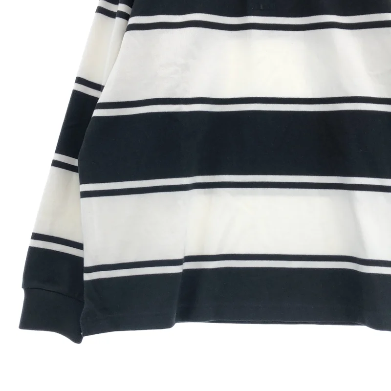 SUPREME / シュプリーム | ×NIKE / Stripe Rugby Shirt ラガーシャツ | L | メンズ