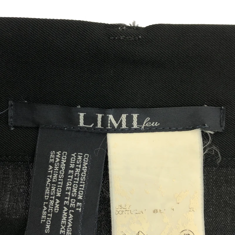 LIMI feu / リミフゥ | ウール ２タック パンツ | S | レディース