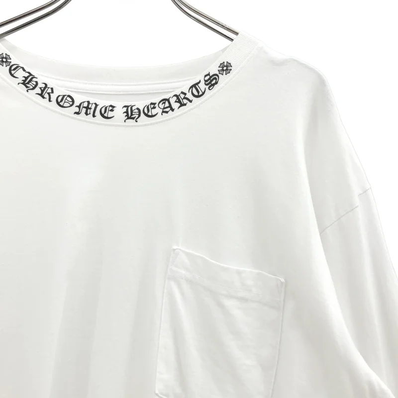 CHROME HEARTS / クロムハーツ | Neck Logo Pocket L/S Tee / ネックロゴ ポケット ロングスリーブTシャツ | L | メンズ