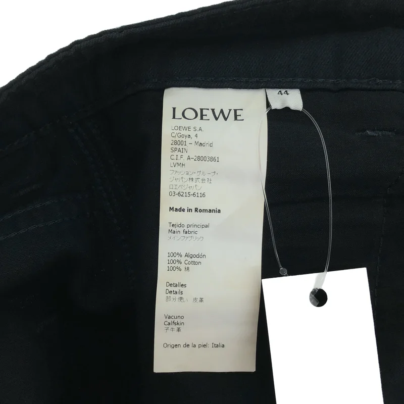 LOEWE / ロエベ | コットン フィッシャーマン クロップドパンツ | 44 | メンズ