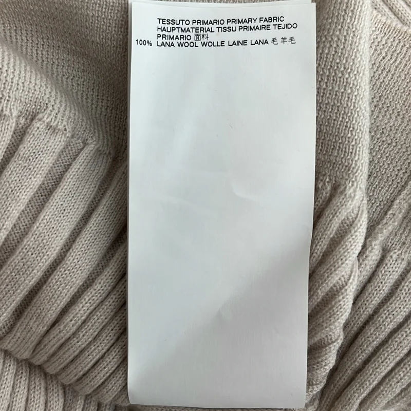 Maison Margiela / メゾンマルジェラ | ウール リブ Vネックニット | XS | レディース
