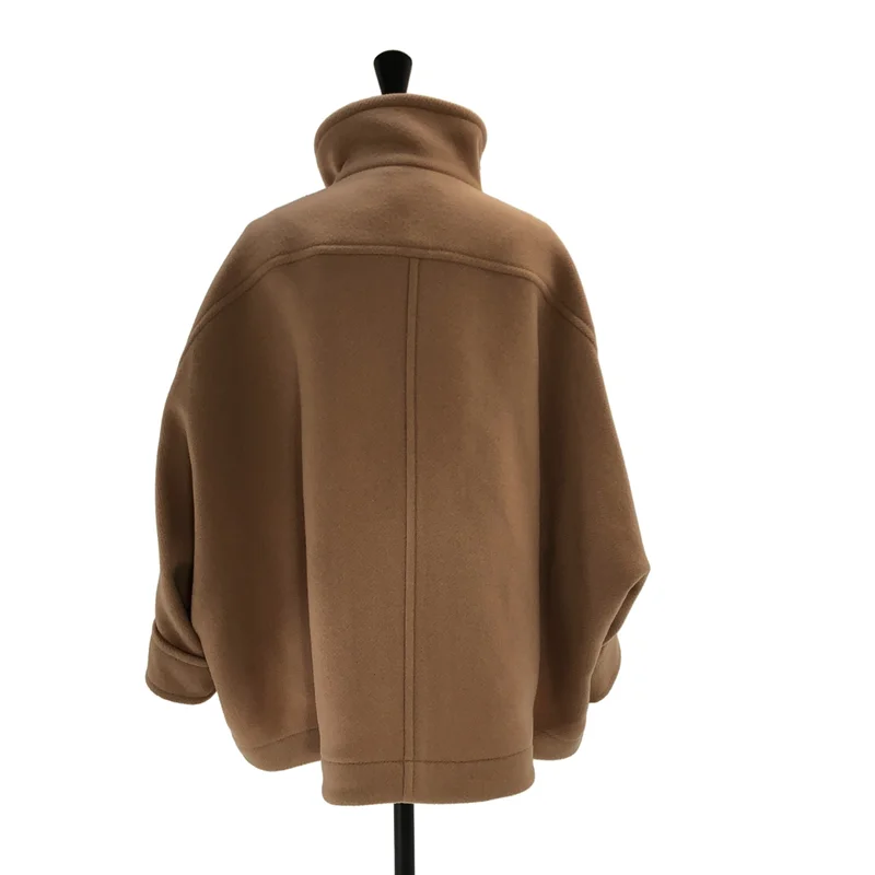 Chloe / クロエ | ウール スタンドカラー ボクシーショートコート | 36 | レディース
