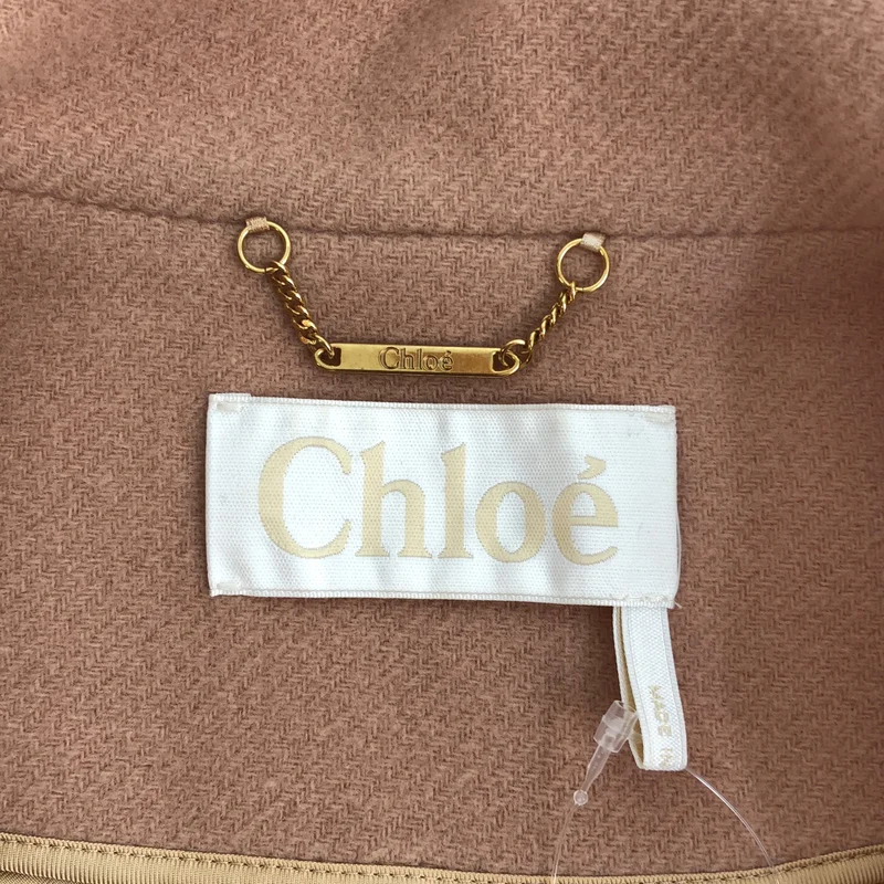 Chloe / クロエ | ウール スタンドカラー ボクシーショートコート | 36 | レディース