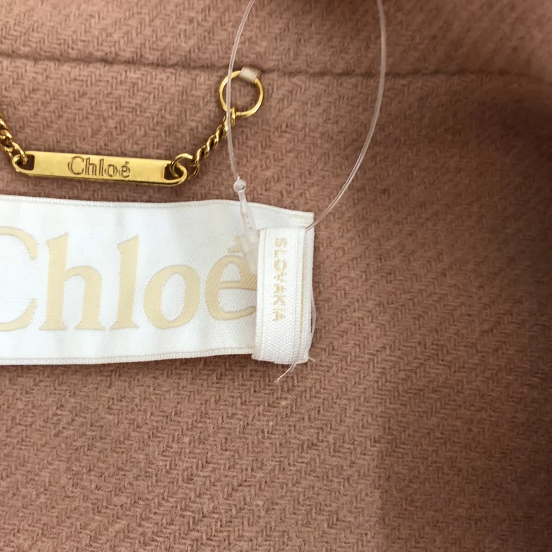 Chloe / クロエ | ウール スタンドカラー ボクシーショートコート | 36 | レディース
