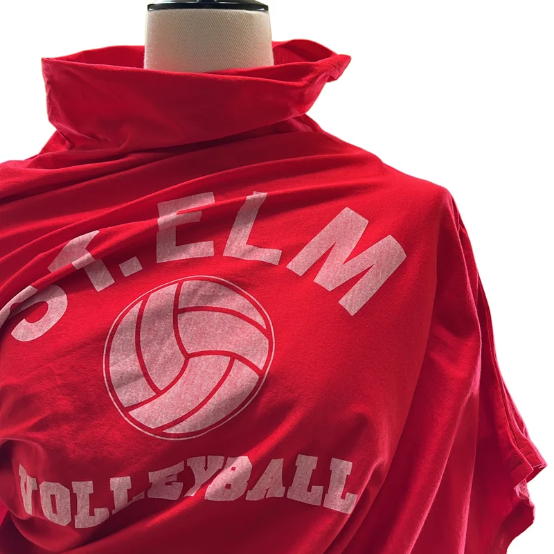JUNYA WATANABE COMME des GARCONS / ジュンヤワタナベ | 2017SS | VOLLEYBALL アシンメトリーTシャツ | S | レディース