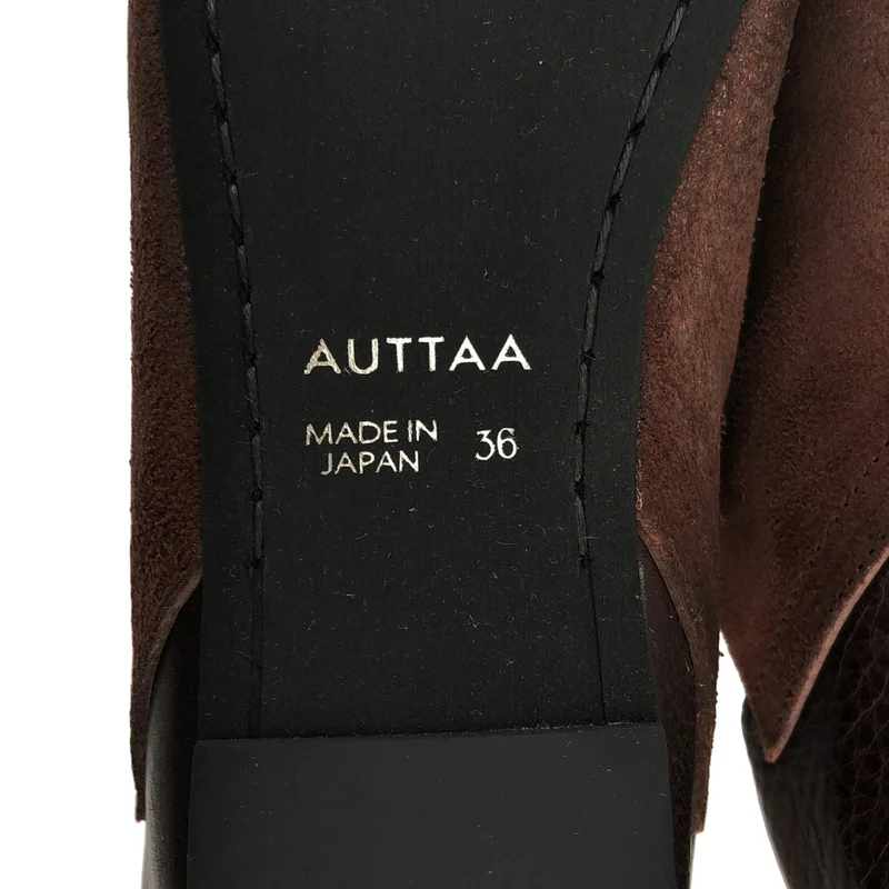 AUTTAA / アウッタ | Room Shoes レザー サンダル | 36 | レディース
