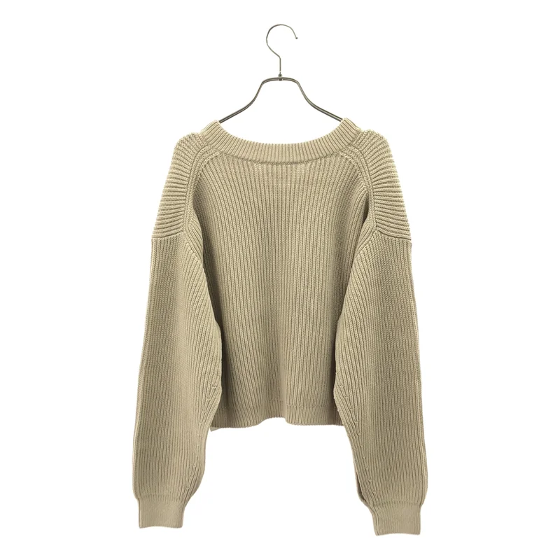 EVERYDAY I LIKE. / エヴリディアイライク | 2023SS | Deuxieme Classe / Design Sleeve Cropped / コットン ニット セーター | F | レディース