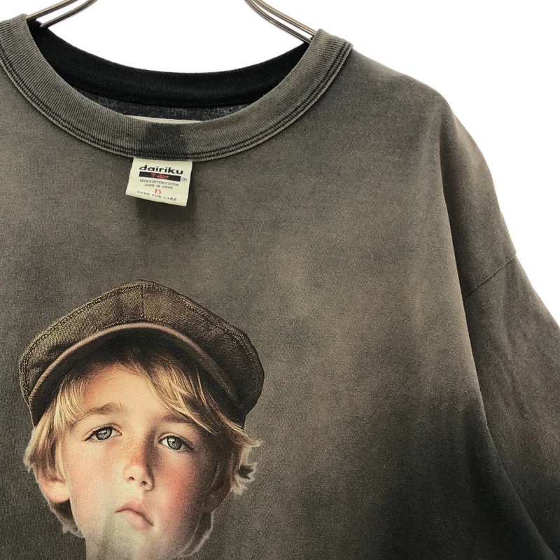 DAIRIKU / ダイリク | BUTTON EYE DOLL SUNBURN H-S TAG TEE カットソー | M | メンズ