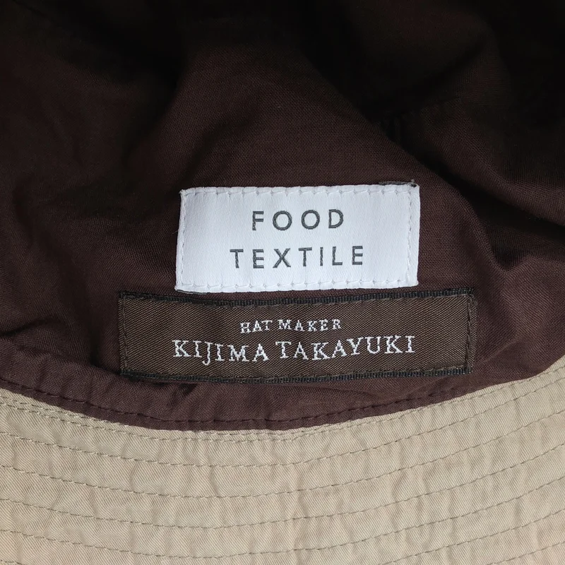 KIJIMA TAKAYUKI / キジマタカユキ | FOOD TEXTILE BUCKET HAT フードテキスタイル バケットハット | F | その他