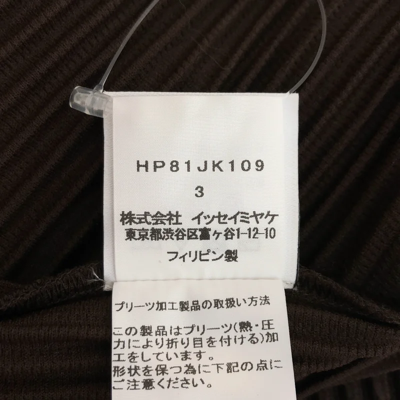 HOMME PLISSE ISSEY MIYAKE / オムプリッセイッセイミヤケ | BASICS プリーツ ロングスリーブカットソー | 3 | メンズ