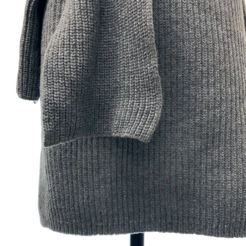 DRIES VAN NOTEN / ドリスヴァンノッテン | 2021AW | アルパカ混 ハイネック ノースリーブ ニット | S | レディース