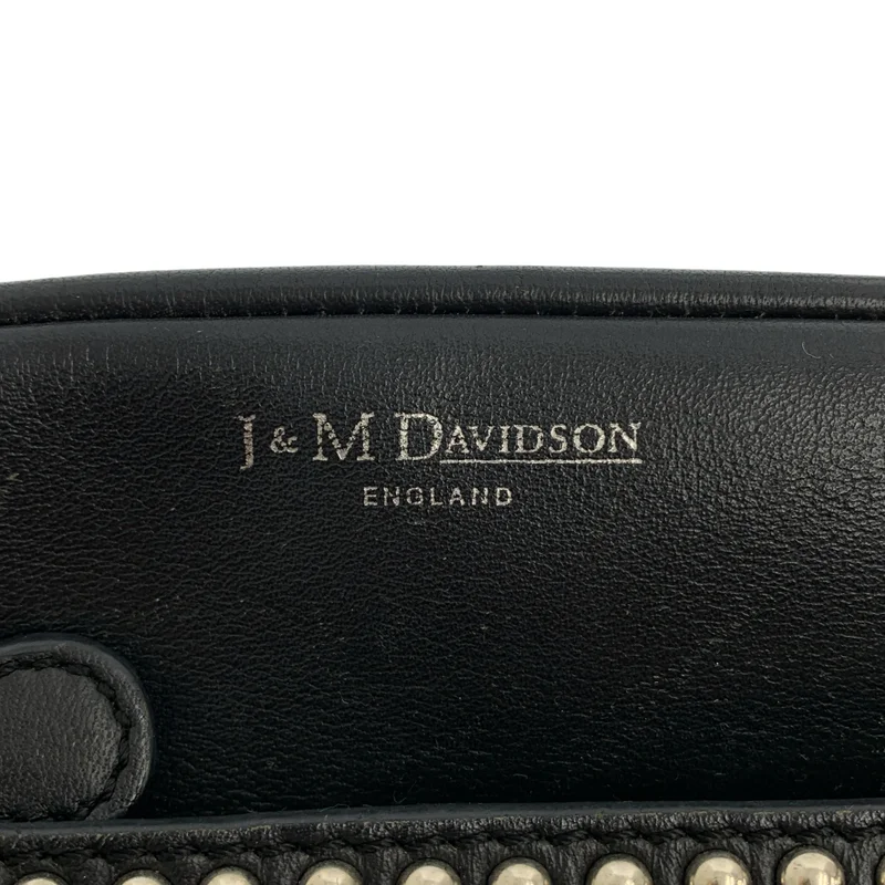 J&M DAVIDSON / ジェイアンドエムデヴィッドソン | レザー スタッズ ロゴ ポシェット ショルダーバッグ |