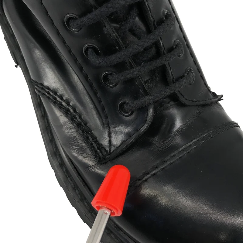 JUNYA WATANABE COMME des GARCONS / ジュンヤワタナベ | レザー ダブルバックル コンバットブーツ | S | レディース