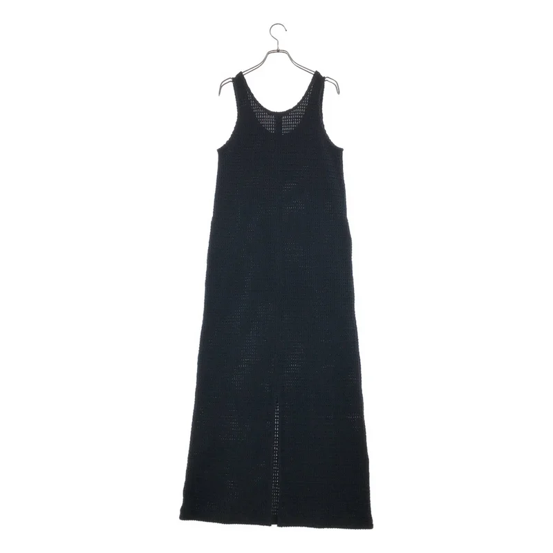 ETRE TOKYO / エトレトウキョウ | コットン バックスリット ノースリーブ ニットワンピース | F | レディース