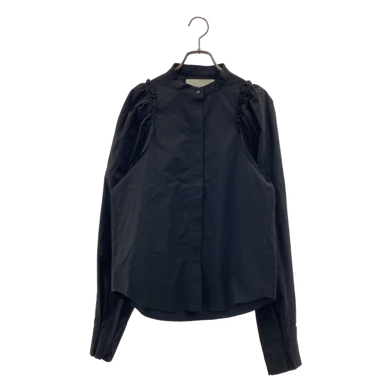 TODAYFUL / トゥデイフル | Cutoff Puffshoulder Shirts / コットン カットオフ パフショルダーシャツ | F | レディース