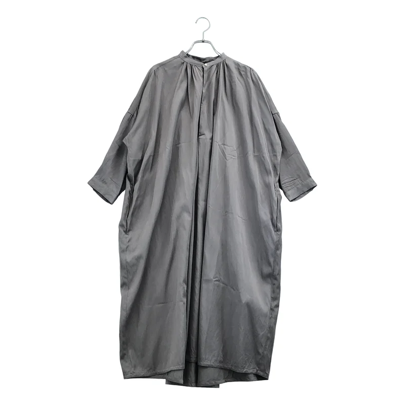 suzuki takayuki / スズキタカユキ | slip-on dress レーヨン コットン  プルオーバーワンピース |