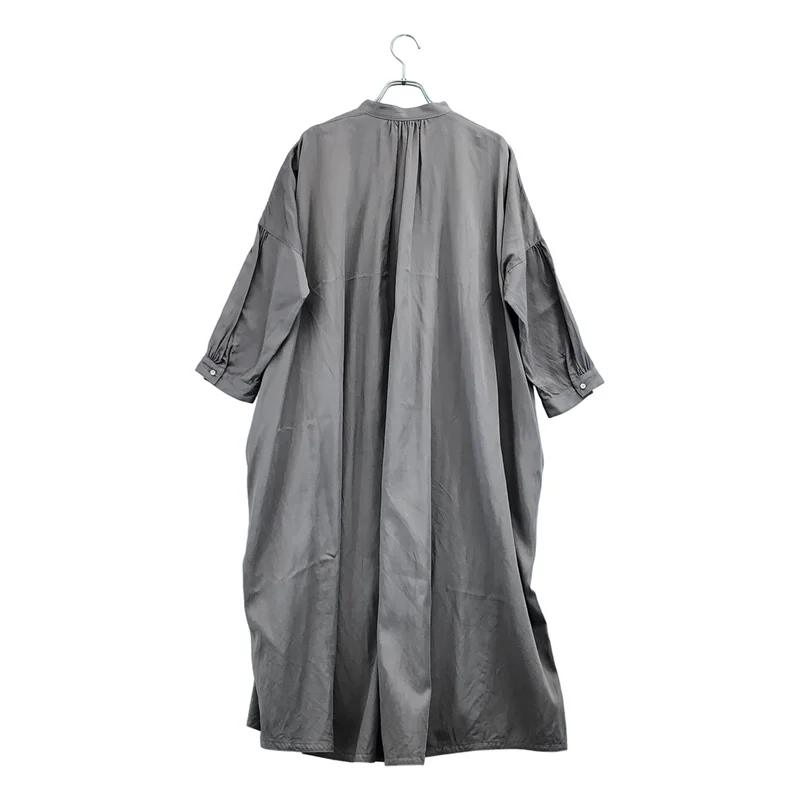 suzuki takayuki / スズキタカユキ | slip-on dress レーヨン コットン  プルオーバーワンピース |