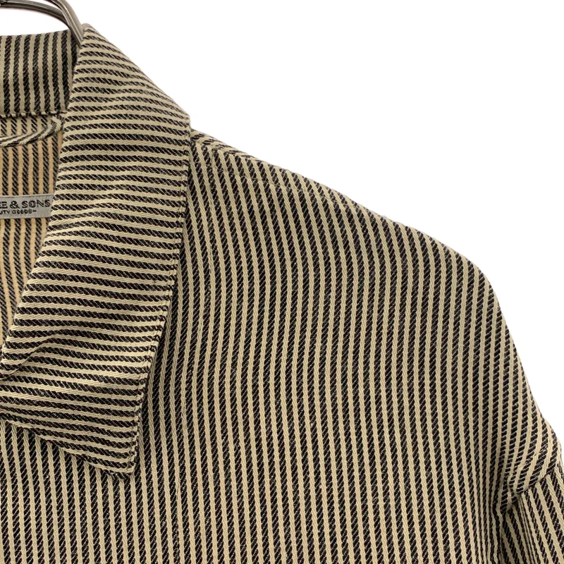 MAATEE&SONS / マーティー&サンズ | HICKORY WORK JACKET / ヒッコリー カバーオール ジャケット | 2 | メンズ