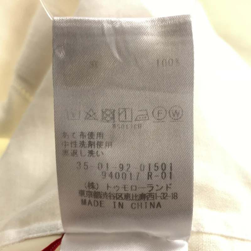 BACCA / バッカ | シャツ_長袖 35-01-92-01501 | 36 | レディース