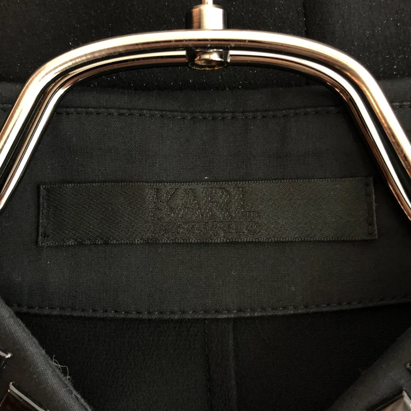 KARL LAGERFELD / カールラガーフェルド | シルク ノースリーブワンピース | 40 | レディース