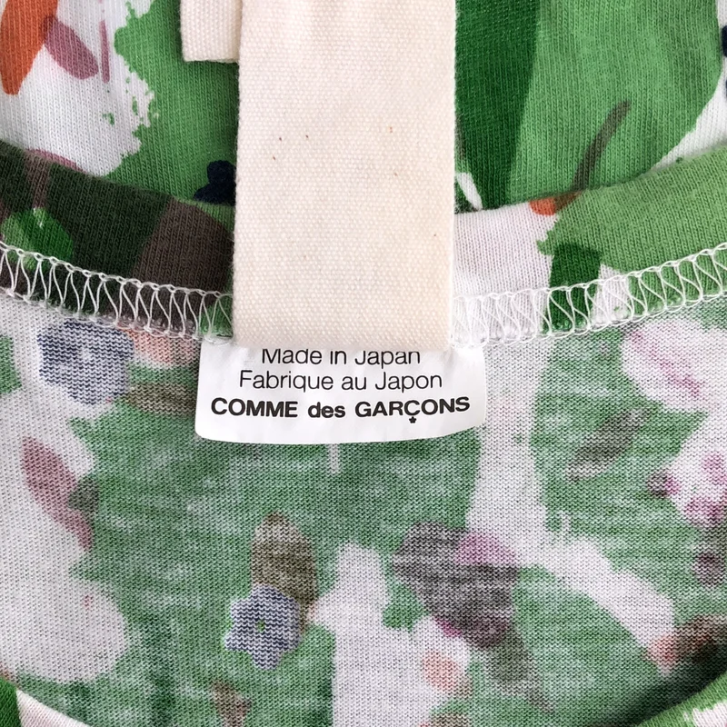 tao COMME des GARCONS / タオコムデギャルソン | 2009SS | 総柄 プリント ノースリーブ カットソー Tシャツ | S | レディース