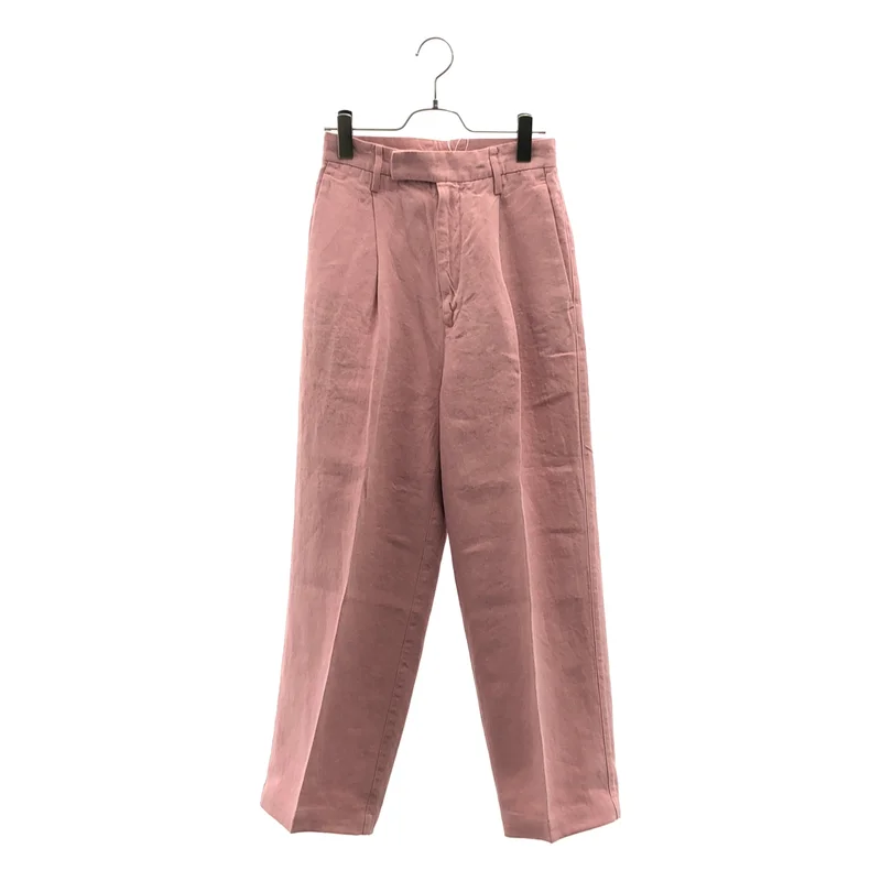 AURALEE / オーラリー | 2022SS | WASH DUCK CANVAS SLACKS  スラックス パンツ | 0 | レディース