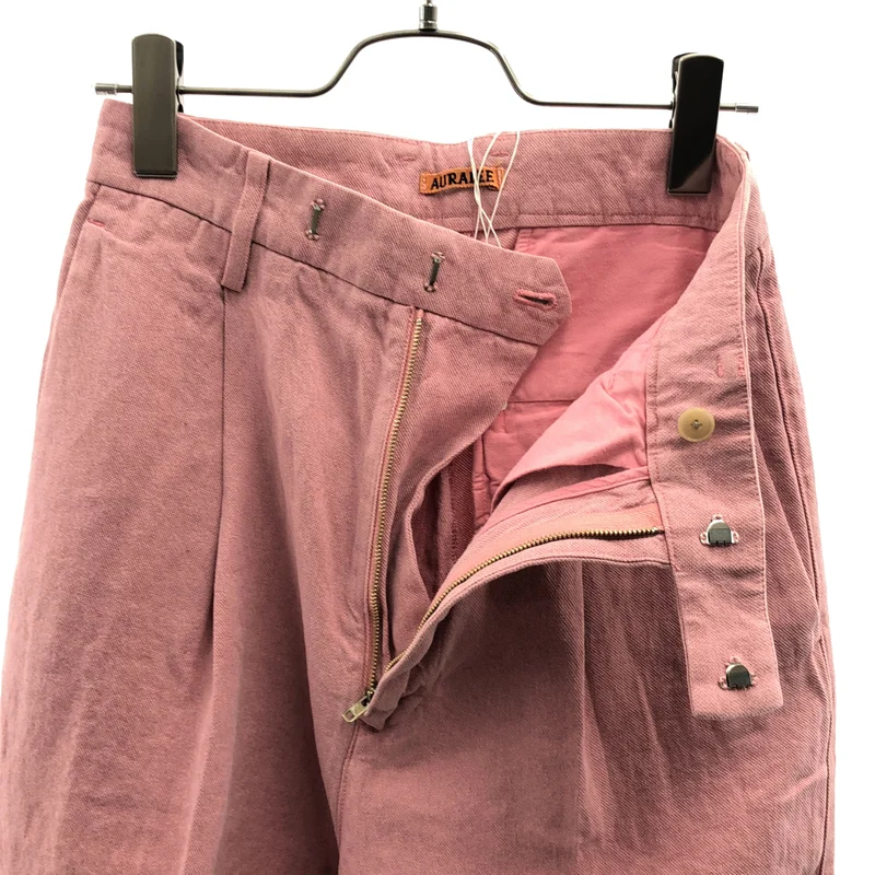 AURALEE / オーラリー | 2022SS | WASH DUCK CANVAS SLACKS  スラックス パンツ | 0 | レディース