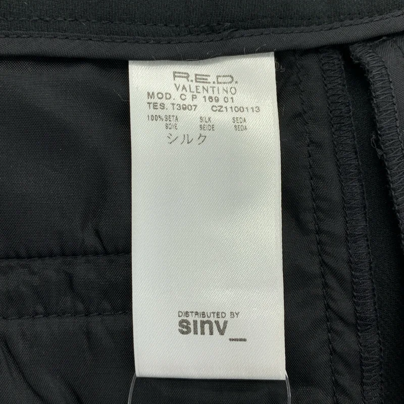 RED VALENTINO / レッドヴァレンティノ | silk 100％ / シルク ビジュー 装飾 ショートパンツ ショーツ | 38 | レディース