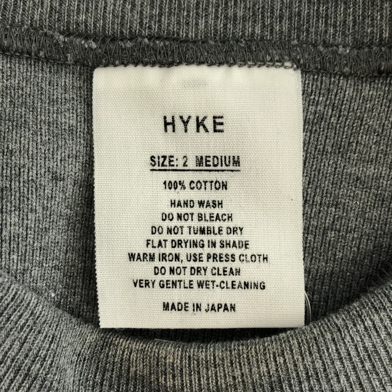 HYKE / ハイク | クロップド トレーナー | 2 | レディース