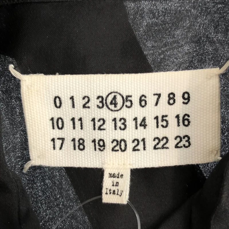 Maison Margiela / メゾンマルジェラ | 2018AW | オーバーシルエット シアー ボリューム シャツ ブラウス | XS | レディース