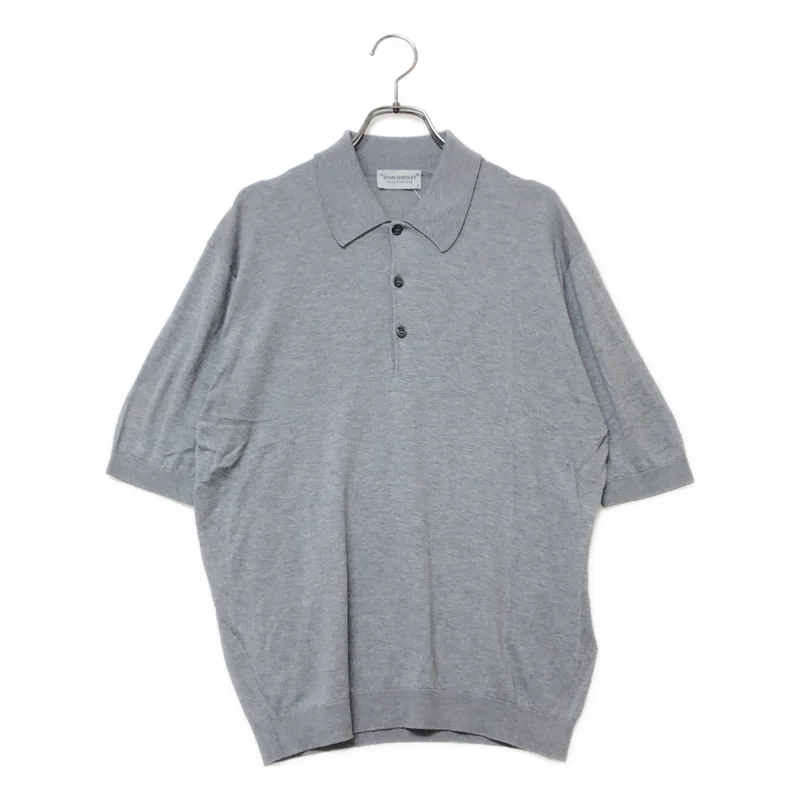 JOHN SMEDLEY / ジョンスメドレー | シーアイランドコットン 半袖 ニットポロシャツ | S | メンズ