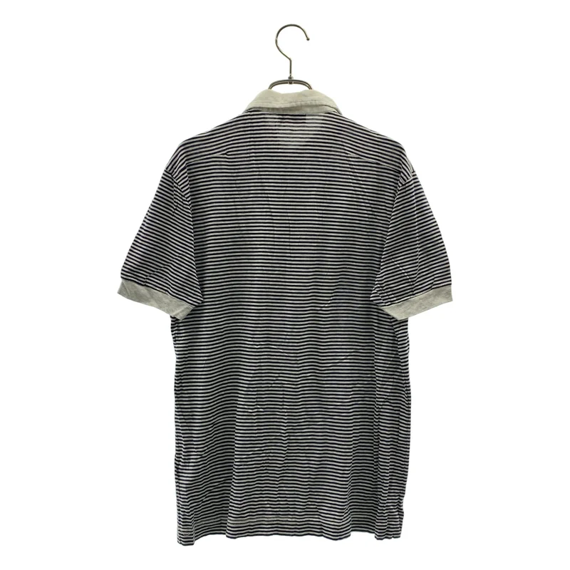 Dior homme / ディオールオム | 2005SS | ギター ボーダー ポロシャツ | S | メンズ