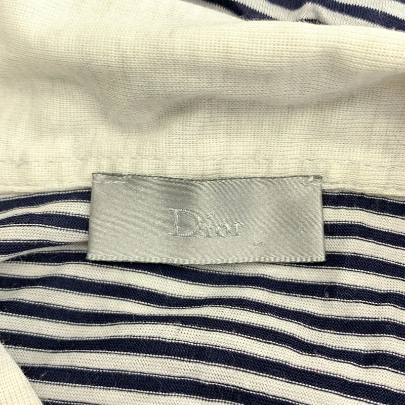 Dior homme / ディオールオム | 2005SS | ギター ボーダー ポロシャツ | S | メンズ