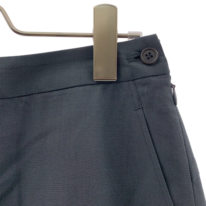 ISSEY MIYAKE / イッセイミヤケ | 2003SS | WHITE LABEL / ウール サイドジップ ロングスカート | 2 | レディース
