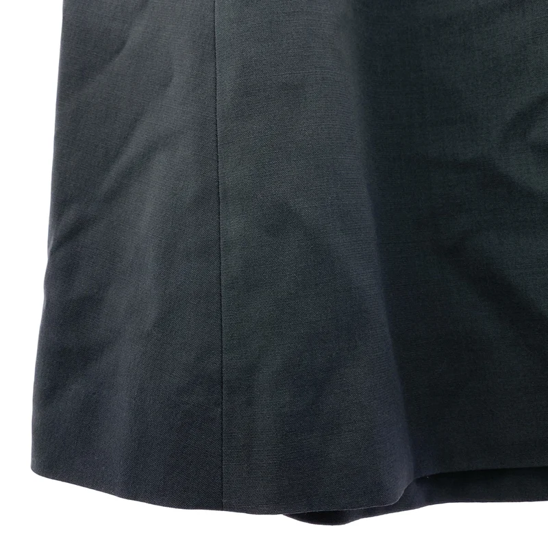 ISSEY MIYAKE / イッセイミヤケ | 2003SS | WHITE LABEL / ウール サイドジップ ロングスカート | 2 | レディース