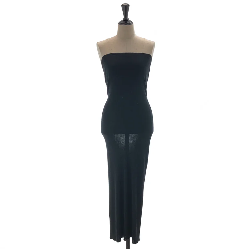 Yohji Yamamoto FEMME / ヨウジヤマモトファム | レーヨン コットン チューブトップス | 2 | レディース
