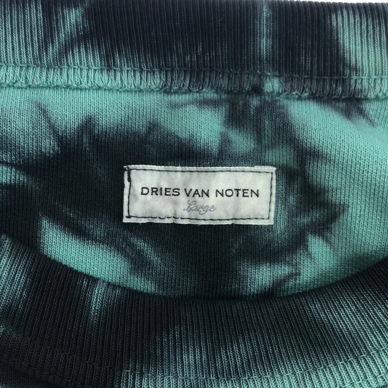 DRIES VAN NOTEN / ドリスヴァンノッテン | 2022AW | コットン タイダイ スウェット | L | メンズ