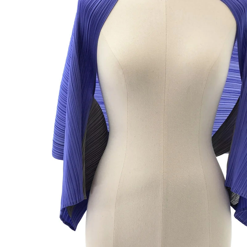 PLEATS PLEASE ISSEY MIYAKE / プリーツプリーズイッセイミヤケ | プリーツ ショール カーディガン PP53-J0574 |