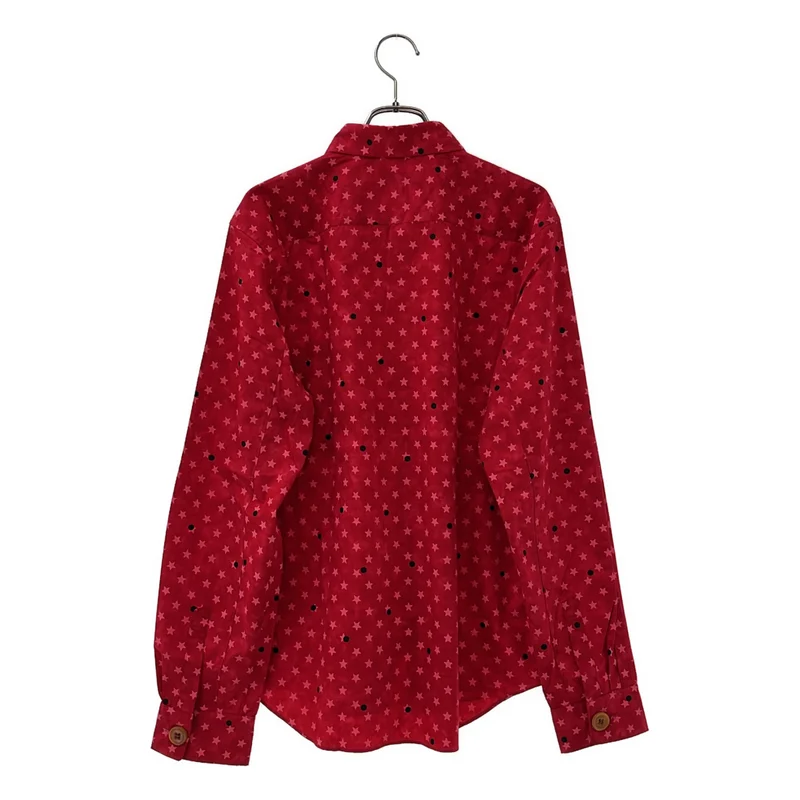 COMME des GARCONS HOMME PLUS / コムデギャルソンオムプリュス | 2002AW | コットン ドット スタープリント シャツ | L | メンズ