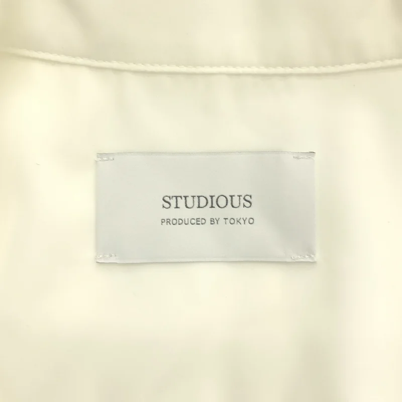 STUDIOUS / ステュディオス | パレットデシンオープンカラーシャツ | 2 | メンズ
