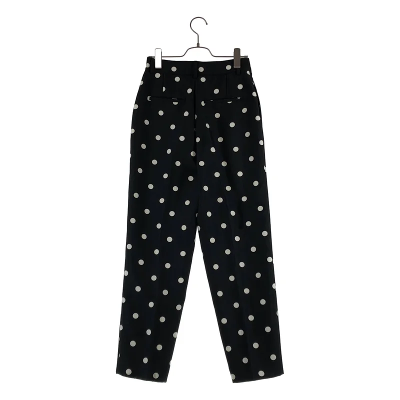 NOLLEY'S / ノーリーズ | 2023AW | バックサテンドットバレルパンツ | 36 | レディース