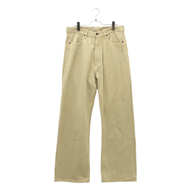 AURALEE / オーラリー | BOTANICAL DYED SELVEDGE DENIM PANTS パンツ A22AP02BD | 4 | メンズ