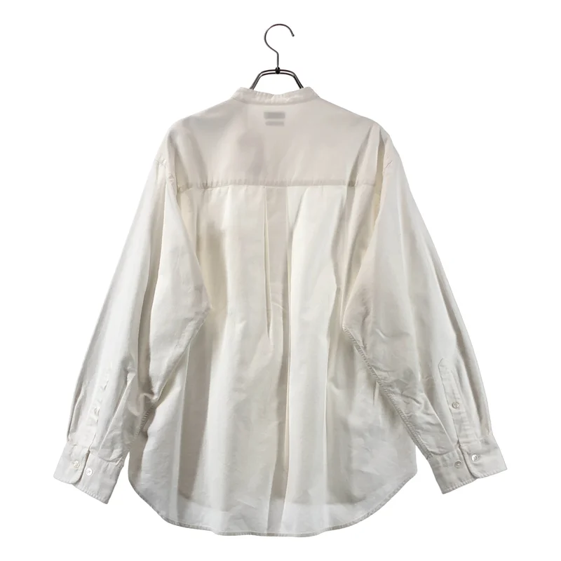 steven alan / スティーブンアラン | SUP/OX BAND COLLAR SHIRT-LOOSE / バンドカラー シャツ | S | メンズ