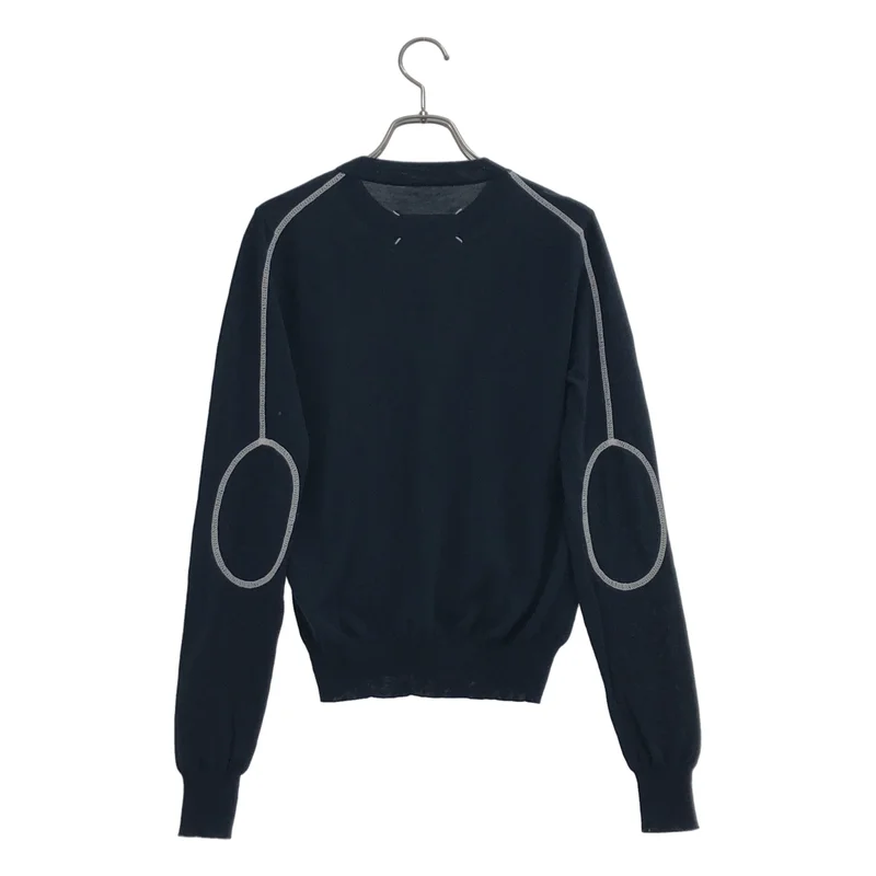 Maison Margiela / メゾンマルジェラ | 2020SS | エルボーパッチ クルーネックセーター  S29HA0562 | S | レディース