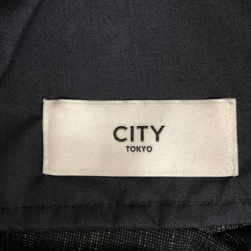 CITY TOKYO / シティトウキョウ | ウール混 ワイドイージーパンツ 246340002 | 1 | メンズ