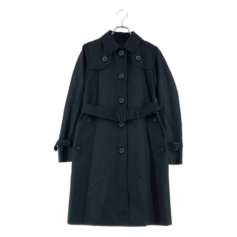 AQUASCUTUM / アクアスキュータム | New Aqua5 / ロゴボタン ベルテッド トレンチコート / 着脱可ライナー | 38 | レディース