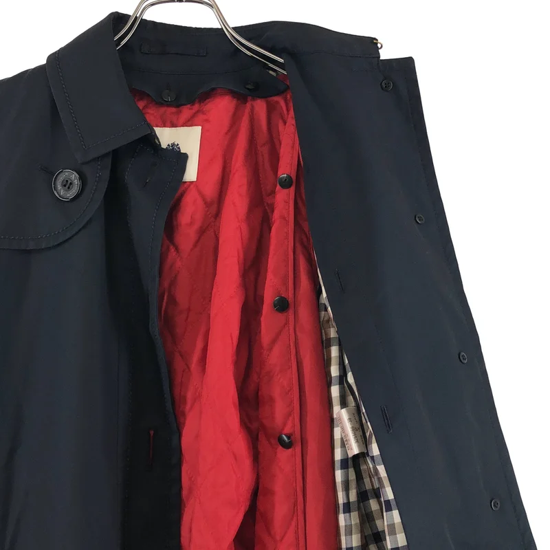 AQUASCUTUM / アクアスキュータム | New Aqua5 / ロゴボタン ベルテッド トレンチコート / 着脱可ライナー | 38 | レディース