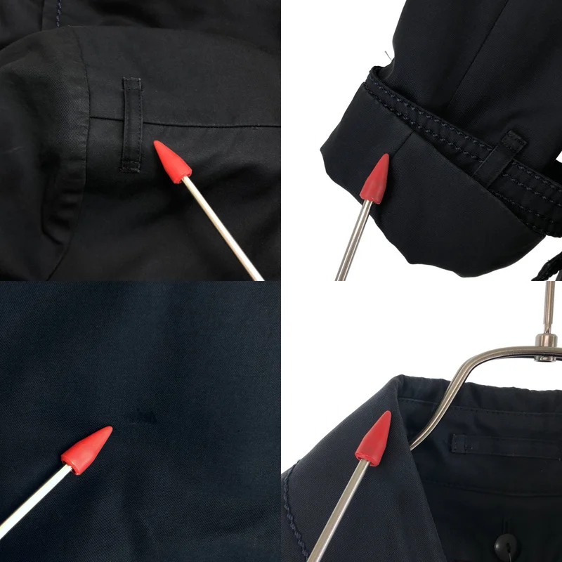 AQUASCUTUM / アクアスキュータム | New Aqua5 / ロゴボタン ベルテッド トレンチコート / 着脱可ライナー | 38 | レディース